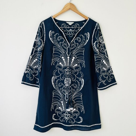 Sundance Palace Tunic with Beading and Embroidered Detailing Size Small - Picture 2 of 11